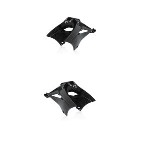 Black ACERBIS radiator side panels for KAWASAKI KLX 110