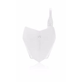 Support de plaque d'immatriculation avant blanc ACERBIS pour KAWASAKI KLX 110