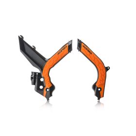ACERBIS X-Grip black/orange frame protector for KTM