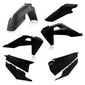ACERBIS Verkleidungskit 8 Teile Schwarz für HUSQVARNA