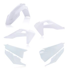 Kit carene 8 pezzi ACERBIS modello 2023 bianco per HUSQVARNA
