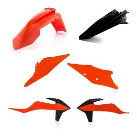 ACERBIS Verkleidungskit 6 Teile Orange/Schwarz für KTM