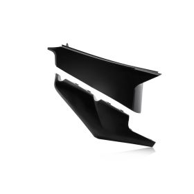 Support de numéro latéral ventilé noir ACERBIS pour HUSQVARNA