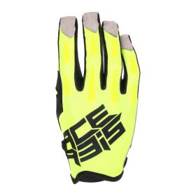 Motocross Enduro Gloves for Kids ACERBIS CE MX X-K KID Approved Fluo Yellow
