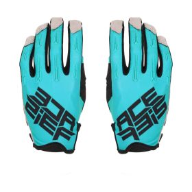 Motocross Enduro Handschuhe Kinder ACERBIS CE MX X-K KID Genehmigt Petrolgrün
