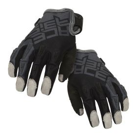 Motocross Enduro Gloves for Kids ACERBIS CE MX X-K KID Approved Gray Black
