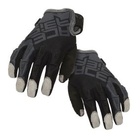 Motocross Enduro Handschuhe Kinder ACERBIS CE MX X-K KID Genehmigt Grauschwarz