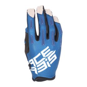 Motocross Enduro Gloves for Kids ACERBIS CE MX X-K KID Approved Dark Blue