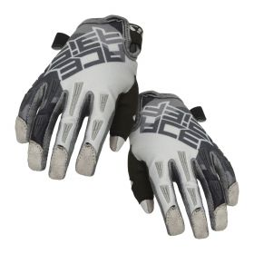 Motocross Enduro Gloves for Kids ACERBIS CE MX X-K KID Approved Gray Black