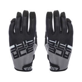 Motocross Enduro Gloves ACERBIS CE NEOPRENE 3.0 Approved Black Grey