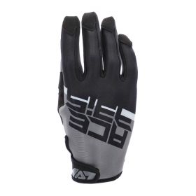 Motocross Enduro Gloves ACERBIS CE NEOPRENE 3.0 Approved Black Grey