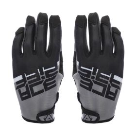 Guanti Motocross Enduro ACERBIS CE NEOPRENE 3.0 Omologati Nero Grigio