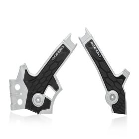 Paratelaio ACERBIS X-grip argento/nero per SUZUKI DR 650