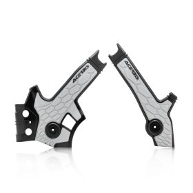 Paratelaio ACERBIS X-grip nero/argento per SUZUKI DR 650