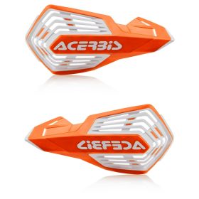 Universal open handguards ACERBIS orange/white X-Future