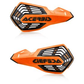 ACERBIS protège-mains universels ouverts orange/noir X-Future