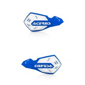 ACERBIS universal open handguards blue/white X-Future