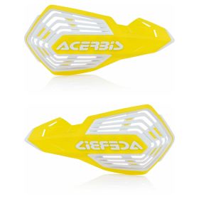 ACERBIS protège-mains universels ouverts jaune/blanc X-Future