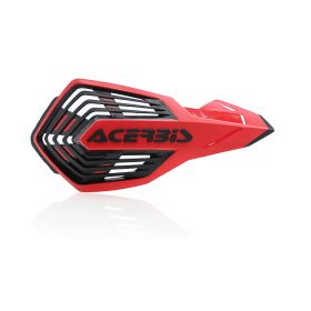 ACERBIS Garde-mains Universels Ouverts Rouge/Noir X-Future