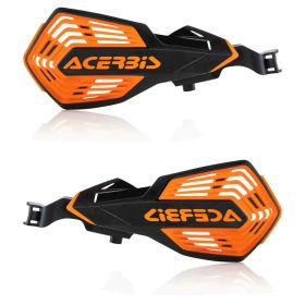 Paramani aperti ACERBIS neri/arancio K-Future