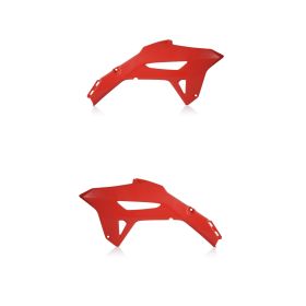 Coppia fianchetti radiatore ACERBIS rossi per HONDA CRF R