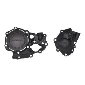ACERBIS X-Power Nylon schwarze Kupplungs- und Zündabdeckungen für HONDA