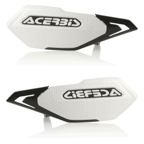 Paramani aperti ACERBIS universali bianchi/neri X-Elite