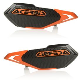 ACERBIS pare-brise universels ouverts noir/orange X-Elite