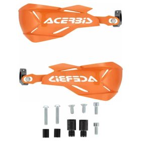 Garde-mains fermés X-FACTORY Orange pour Yamaha Tenere