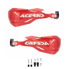 Garde-mains fermés rouges X-FACTORY pour Yamaha Tenere