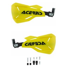 Kit paramani chiusi ACERBIS X-Factory gialli/neri e kit di montaggio