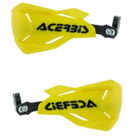 Kit paramani chiusi ACERBIS X-Factory gialli/neri e kit di montaggio