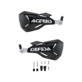Kit paramani chiusi ACERBIS X-Factory neri/bianchi e kit di montaggio