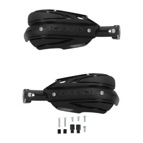 ACERBIS Endurance-X Geschlossene Handprotektoren Schwarz und Montagesatz