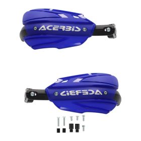 Kit paramani chiusi ACERBIS Endurance-X blu/bianchi e kit di montaggio