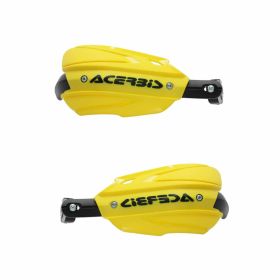 ACERBIS Endurance-X Closed Handguards Yellow/Black and Mounting Kit