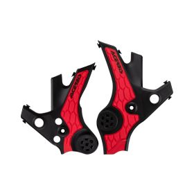 Paratelaio ACERBIS X-Grip nero/rosso per HONDA