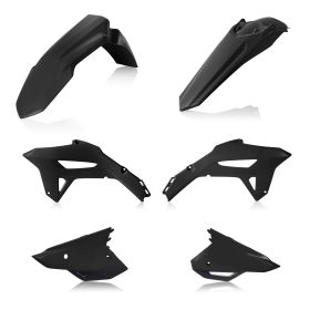 ACERBIS Verkleidungskit 6 Teile Schwarz für HONDA CRF R