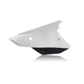 Plaques latérales ACERBIS blanches/noires haut/bas pour HONDA