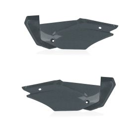Plaque latérale métallique grise ACERBIS pour HONDA CRF 110 F