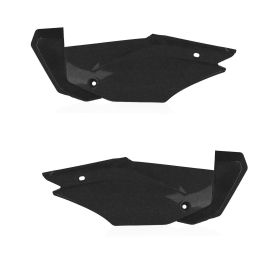 Plaque latérale noire métallique ACERBIS pour HONDA CRF 110 F