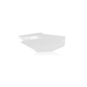 Plaque latérale ACERBIS blanche/noire pour HONDA CRF 110 F