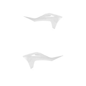 White ACERBIS radiator side panels for GAS GAS