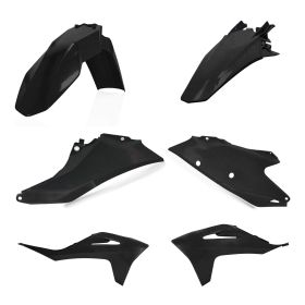 ACERBIS 6-teiliges Verkleidungskit Metallic Schwarz für GAS GAS