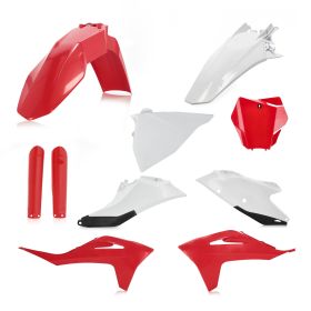 ACERBIS Verkleidungskit 10 Teile Rot/Weiß für GAS GAS