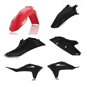 ACERBIS Verkleidungskit 6 Teile Rot/Schwarz für GAS GAS