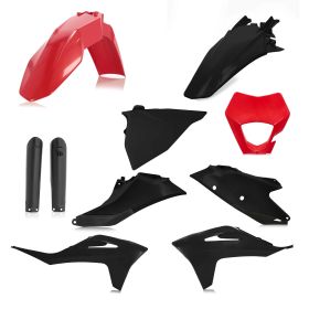 ACERBIS Verkleidungskit 10 Teile Rot/Schwarz für GAS GAS