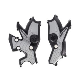 ACERBIS X-Grip Rahmen Schutz schwarz/silber für YAMAHA