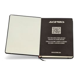 ACERBIS 0024812.090 TACCUINO QR CODE NERO