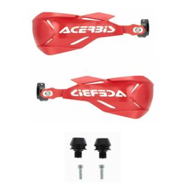 Kit de protège-mains fermés X-FACTORY rouge pour Benelli Trk 502/502 X